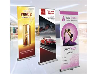 Single-Sided Pull-Up Banners